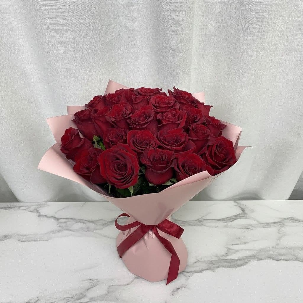 Розы красные (50см) Эквадор